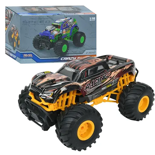 Джип на радіокеруванні зі звуком і світлом Жовтий YD898-MT1889 - фото 9