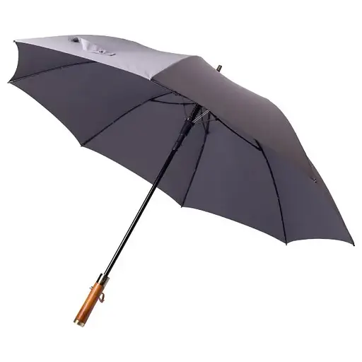 Парасоля-тростина Yiwu HP-23-6G складна напівавтомат 124 см сіра - фото 1