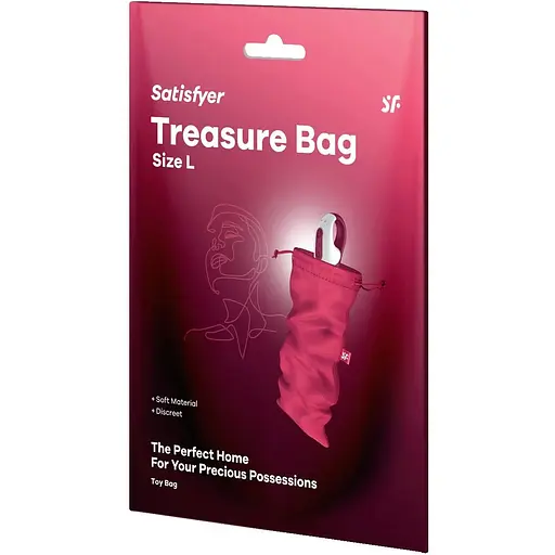 Мешочек для хранения игрушек Satisfyer Treasure Bag L Pink