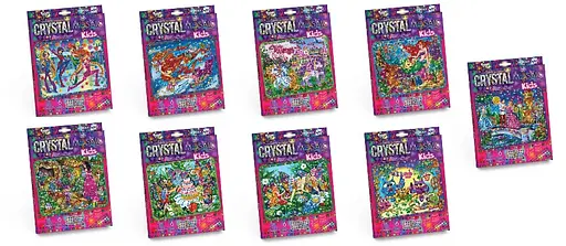 Набор креативной творчества Crystal Mosaic Kids, Danko Toys - фото 11