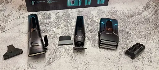 Набір для стрижки 3 в 1 VGR V-694 (Машинка + Тример + Шейвер). - фото 3