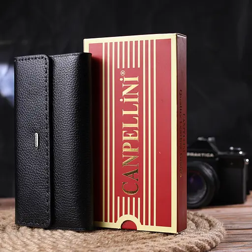 Кожаный женский кошелек Canpellini 19х10.5х1.5 см acs0025170 - фото 8