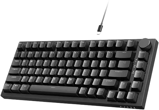 Клавіатура Ajazz AK820 Red Switch Black - фото 2