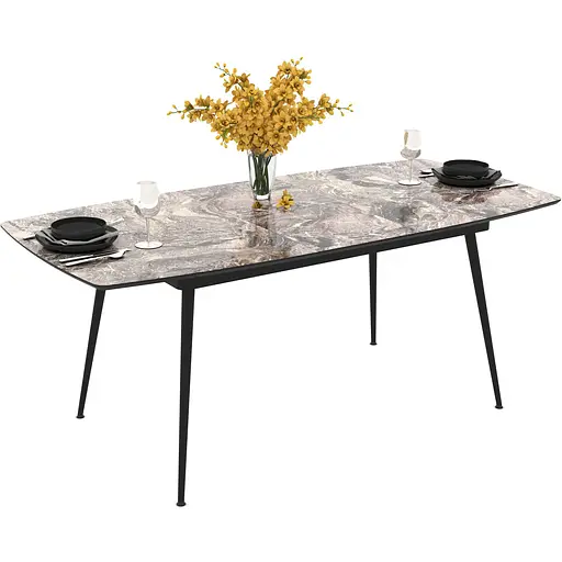 Стол Avanti YENSE Cosmos Glossy 125-165x80 см (373795) - фото 5