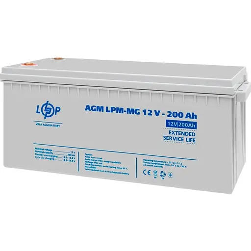 Источник бесперебойного питания (ИБП) LogicPower LPM-PSW-1500VA 12V + АКБ LPM-MG 12V - 200 Ah (29717) [110193] - фото 11