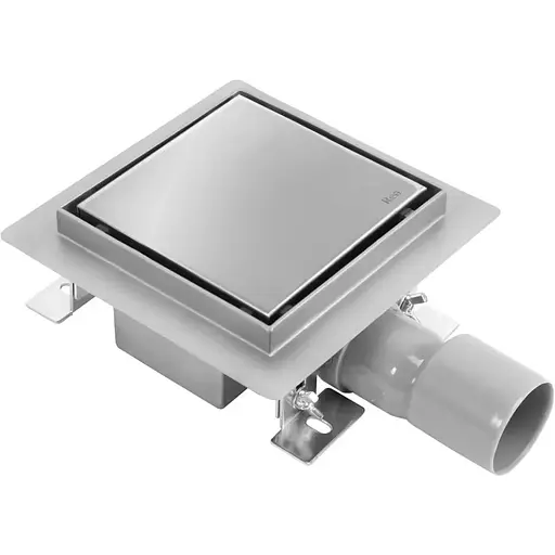 Трап для душу Rea Neo 15X15 nickiel brushed REA-G6207 - фото 1