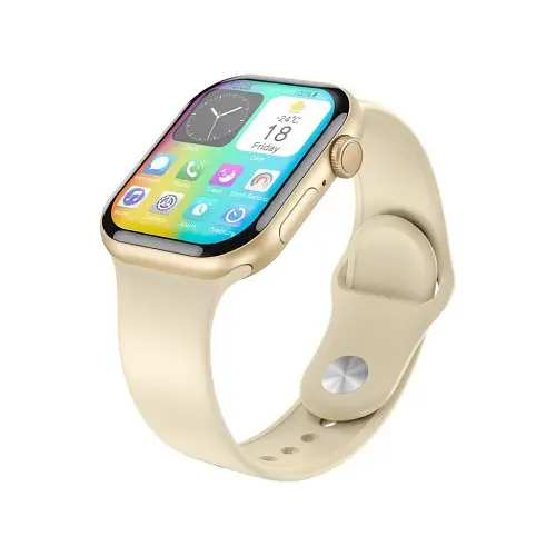 Смарт-часы XO W10 Pro AMOLED Screen 10 Generation Wireless Charging Smart Talking Watch золотистый - фото 1