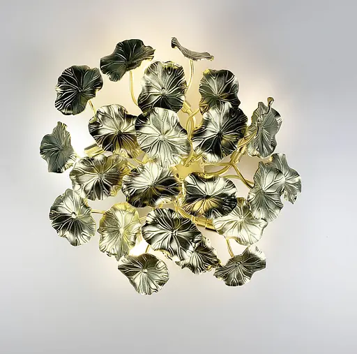 Флористична модель світильника з пелюстками у двох кольорах корпусу Line F Арт. WB5043 - фото 8