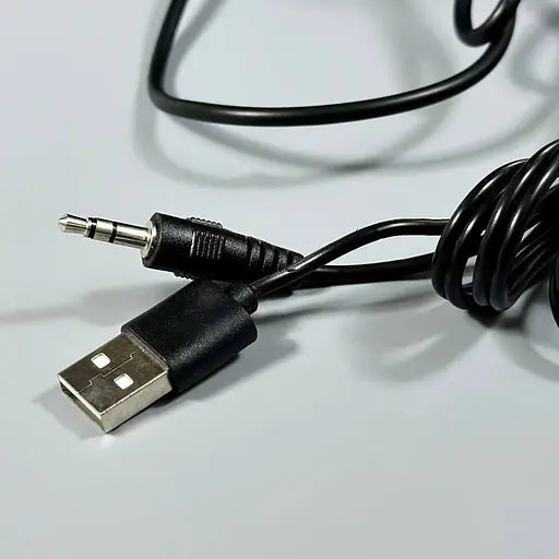 Настільні колонки Jedel S-570 з LED підсвічуванням 2x3W та bluetooth адаптером чорний - фото 5