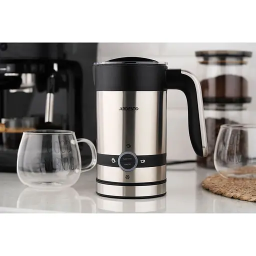 Спінювач молока Ardesto MBC-D450 200 мл 450 Вт сріблясто-чорний - фото 8