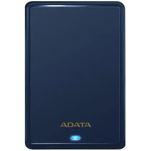 Внешний жесткий диск Adata PHD External 2. 5'' USB 3. 2 Gen. 1 DashDrive Classic HV620S 1TB Slim голубой - фото 1