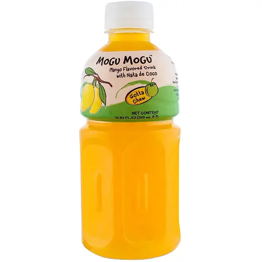 Уцінка. Напій MoGu MoGu зі шматочками желе Nata de Coco та смаком манго 320 мл  - фото 1
