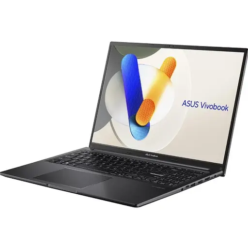 Ноутбук ASUS Vivobook 16 X1605VA з процесором Intel Core i9-13900H pana la 5.4 GHz, 16'' WUXGA, IPS, 16 GB DDR4 RAM, 1 TB SSD, Intel Iris X графікою, Windows 11 Pro, Indie чорний - фото 2