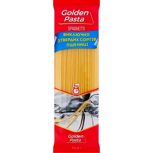 Вироби макаронні Golden Pasta Spaghetti 400 г - фото 1