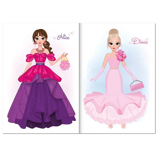 Детская книжка с наклейками студия красоты "Fashion accesories" РМ-76-02 - фото 3