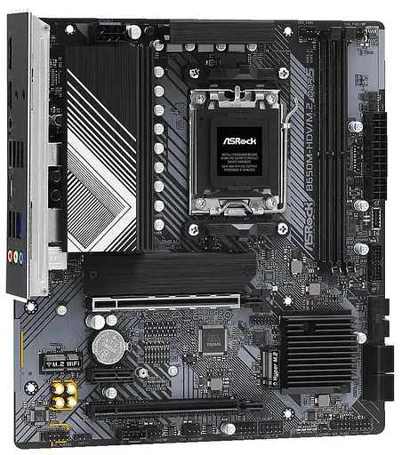 Материнская плата AsRock B650M-HDV/M.2 (B650M-HDV/M.2) (Socket AM5, AMD B650, Micro-ATX) - фото 2
