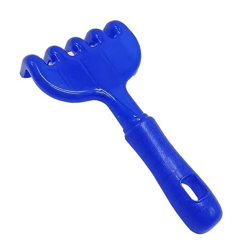 Детские игрушечные грабли "Г-5" 1-107 размер 18,5 см Синий