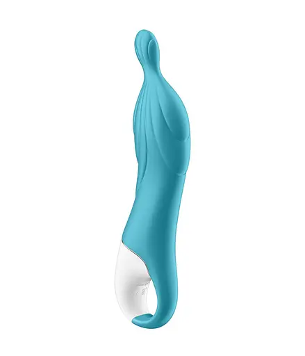 Вібратор Satisfyer A-Mazing 2 21.7 см бірюзовий - фото 5