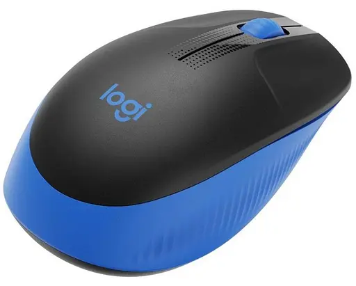 Мишка Logitech M190 бездротова, Full size, Blue - фото 2