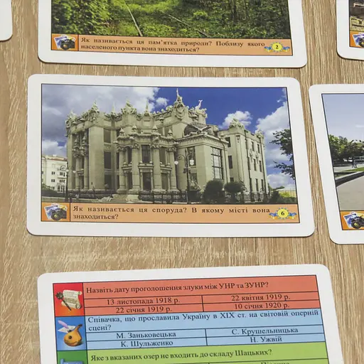Настільна гра "Вікторина Україна" 0994 розвиваюча гра - фото 7