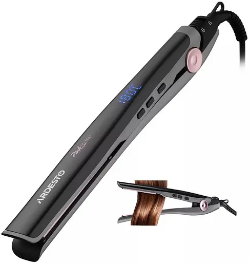 Стайлер Ardesto HS-R350PT Pink Touch з керамічним покриттям 32Вт Чорний/Рожевий - фото 4