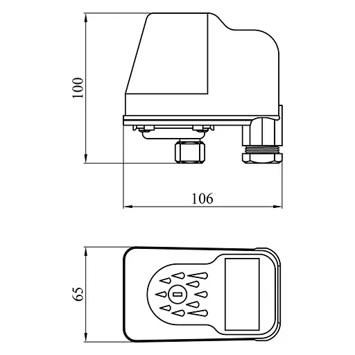 Реле тиску механічне Agua PM-5/G (CV035107) - фото 5