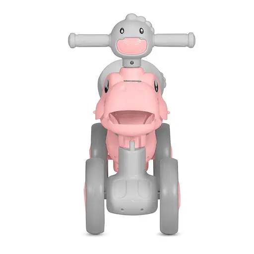 Каталка-толокар Bambi M 6025E-8 з музичними ефектами та світним корпусом, навантаженням до 25 кг, рожевий - фото 2