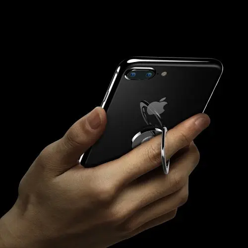 Кільце-тримач Baseus Privity Ring Bracket чорний SUMQ-01 - фото 3