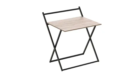 Стол трансформер Компакт 3 750x790x720 Черный металл ДСП Дуб Сан-Марино 16 мм FRD-104677 - фото 3