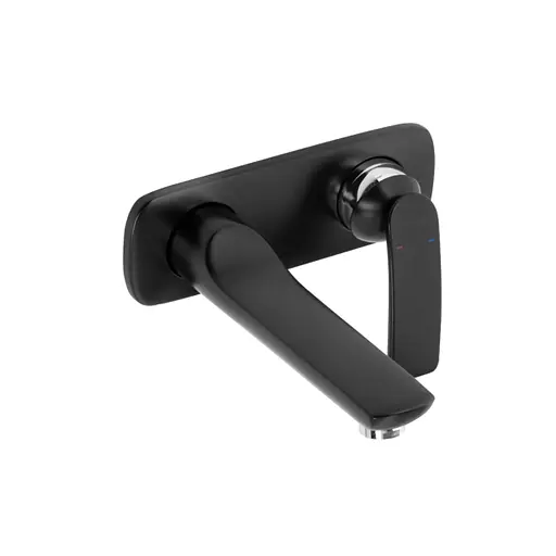 Смеситель для умывальника Kludi Blance 522468775 черный матовый - фото 1