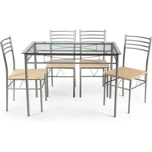 Комплект мебели Costway Corners обеденный стол со стульями