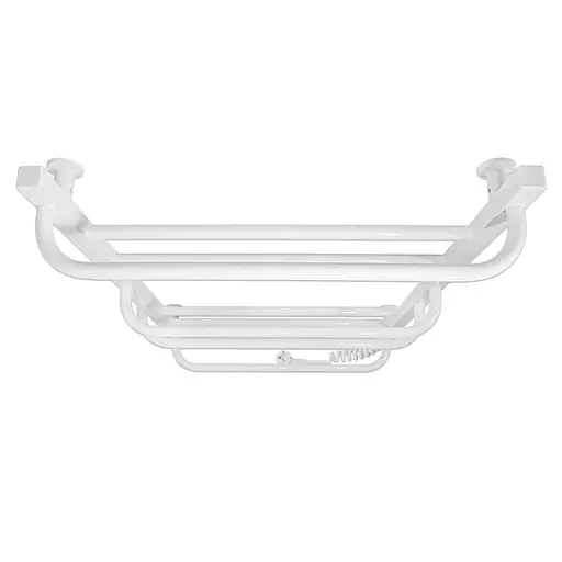 Электрический полотенцесушитель Laris Зебра Комфорт ЧФ8 500x800 Э правый R3 77700095, Белый, Правое, Электронный - фото 4