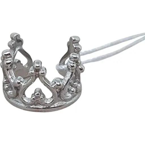 Срібна сережка-кафф на хелікс Ірій Корона. 4760