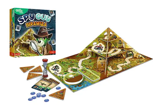 Настольная игра Trefl Шпион: Пирамида (Spy Guy Pyramid) (укр.) (02979) - фото 4