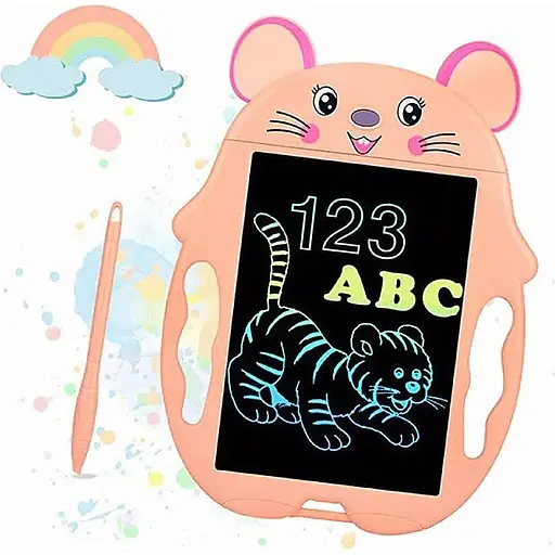 Планшет для малювання DK Kids Pad 9" Color Mouse Light Pink [115854] - фото 2