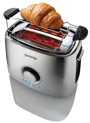 Тостер Gorenje T 1000 E (TA1018A-GS) (6319826) - фото 3