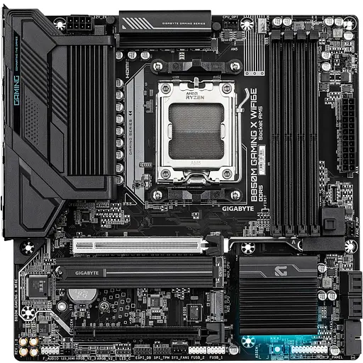 Материнская плата Gigabyte B850 Gaming X WF6E sAM5 B850 4xDDR5 M.2 Wi-Fi BT HDMI DP mATX