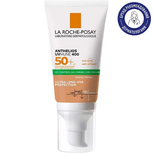 Солнцезащитный гель крем La Roche-Posay Anthelios XL с тонирующим эффектом SPF 50+ 50 мл - фото 2