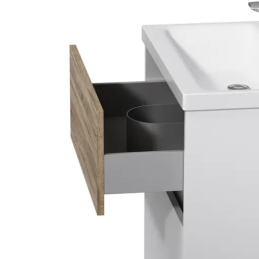 Тумба підлогова AM.PM GEM S 60 см з умивальником M91-FSX0602-WC0602WF38 - фото 7