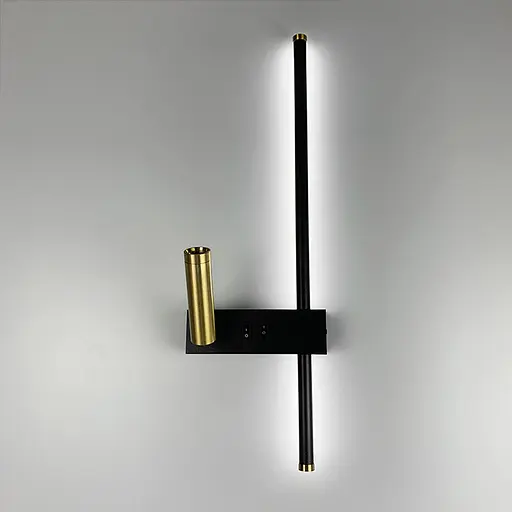 Лінійний бра Vogue зі спотом права Line F WB 10/2 R BK - фото 9