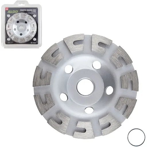 Диск алмазний Alloid Building Tools C-Type шліфувальний 125 мм (DG-4125C) - фото 4