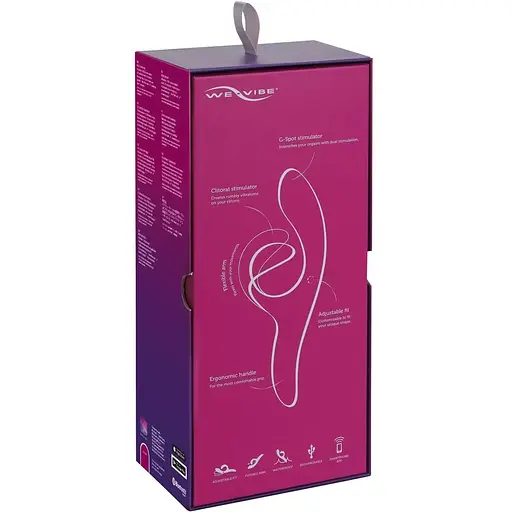 Смарт вибратор-кролик We-Vibe Nova Fuchsia - фото 10