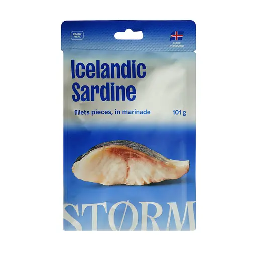 Филе исландской сардины Storm кусочки в маринаде 101 г