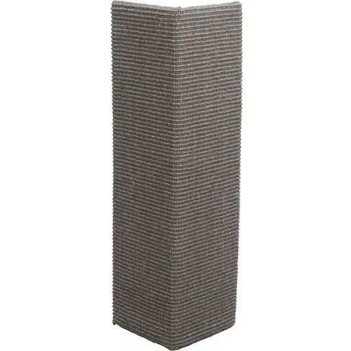 Дряпка Trixie для котив XXL настинна кутова сизаль/плюш сіра 38х75 см [CD] - фото 1