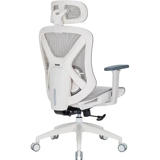 Крісло офісне Officepro Atlas OC630-W-LG-LG White/Light Gray (OC630-W-LG-LG) - фото 4