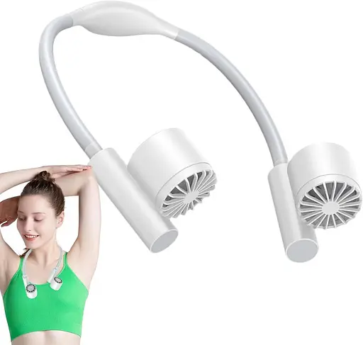 Шийний вентилятор 3-швидкісний безлопатевий з поворотом на 90° - фото 4