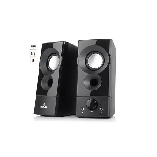 Акустическая система Real-El S-90 Black (EL121100011) - фото 2