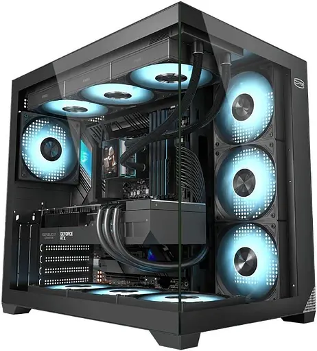 Корпус PcCooler CPS C3 T700 BK (C3-T700BKD001-GL) - фото 6