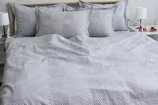 Комплект постельного белья TAG Tekstil Евро 000267659 (Ranforce Gofre RG-10) - фото 5