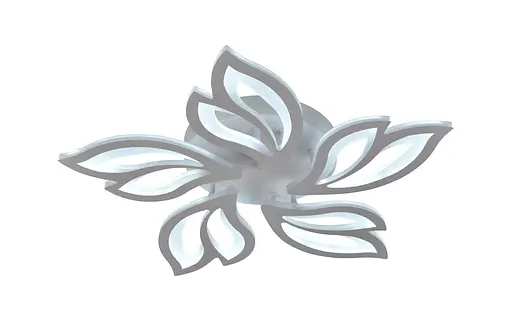 Люстра светодиодная акриловая VALESO V X6078-5 WT белая